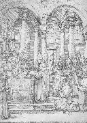 Albrecht Durer Mass oil painting on canvas